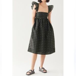 Baum und Pferdgarten Ashaki Babydoll Dress, BLACK STAR SZ 4 US 34 EU